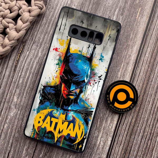Samsung Galaxy Note 8 - Vivid Justice - Premium Metal Printed soft Bumper shock Proof Case