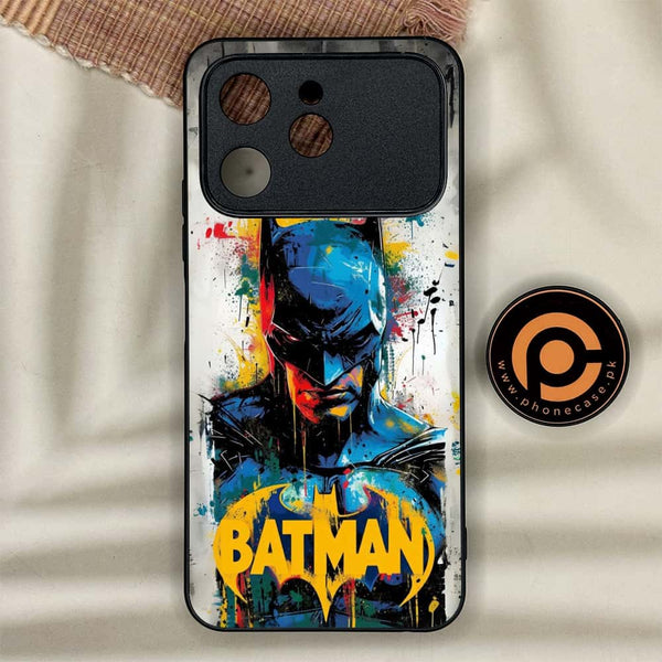 Tecno Spark 40 - Vivid Justice - Premium Metal Printed soft Bumper shock Proof Case