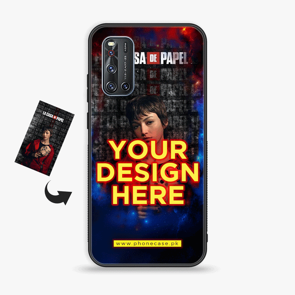 Vivo V19 - Customize your own - Premium Metal Printed soft Bumper shock Proof Case