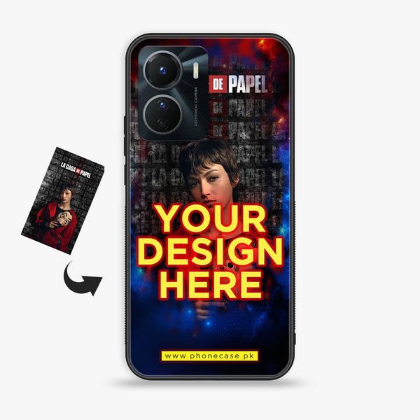 Vivo Y16  - Customize your own - Premium Metal Printed soft Bumper shock Proof Case