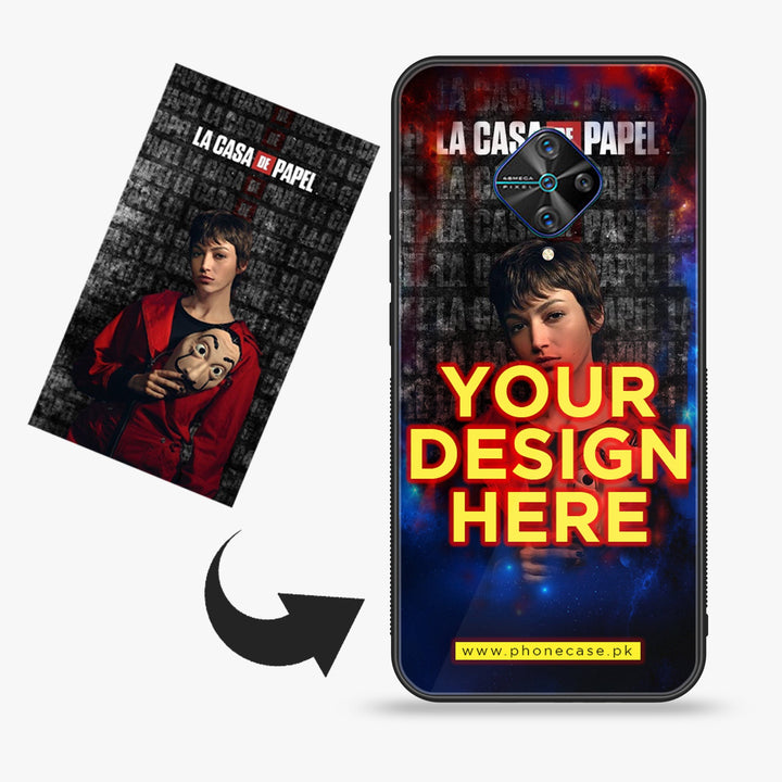 Vivo S1 Pro - Customize your own - Premium Metal Printed soft Bumper shock Proof Case