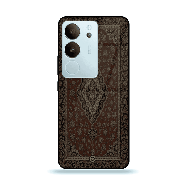 Vivo V29 -  Persian Rugs Design 1 - Premium Printed Glass soft Bumper Shock Proof Case  CS-32722
