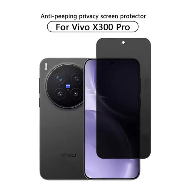 Vivo X300 - Privacy Anti-Spy Tempered Glass Screen Protector