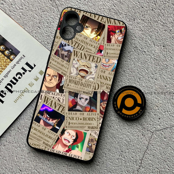 Samsung Galaxy A05 - Wanted Anime - Premium Metal Printed soft Bumper shock Proof Case