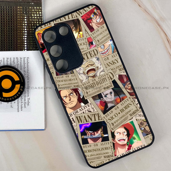Vivo Y200e - Wanted Anime -  Premium Printed Metal soft Bumper shock Proof Case