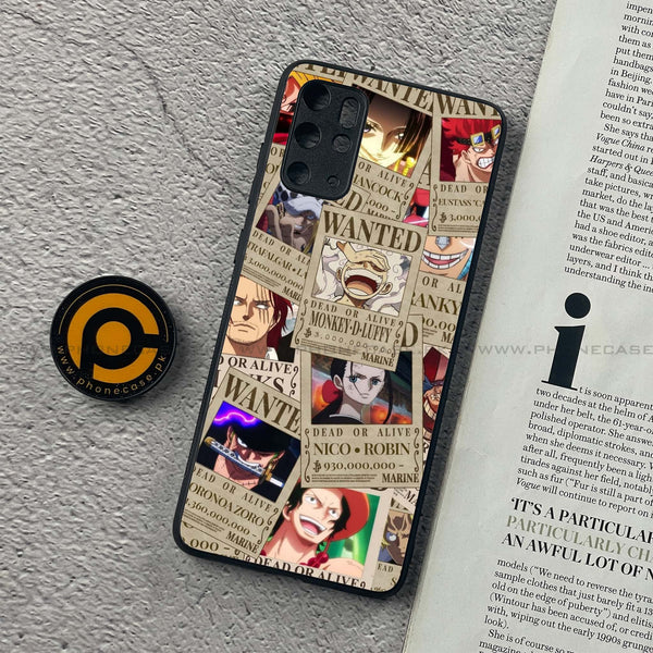 Samsung Galaxy S20 Plus - Wanted Anime - Premium Metal Printed soft Bumper shock Proof Case