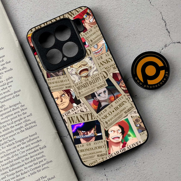 Xiaomi 15 - Wanted Anime -  Premium Metal Printed soft Bumper Shock Proof Case
