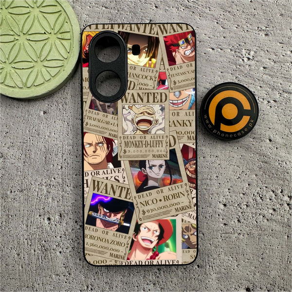 Xiaomi Poco X7 Pro 5G - Wanted Anime -  Premium Printed Metal soft Bumper shock Proof Case