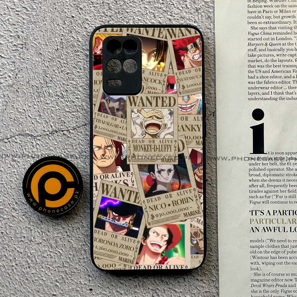 Realme Narzo 30 5G - Wanted Anime -  Premium Printed Metal soft Bumper shock Proof Case
