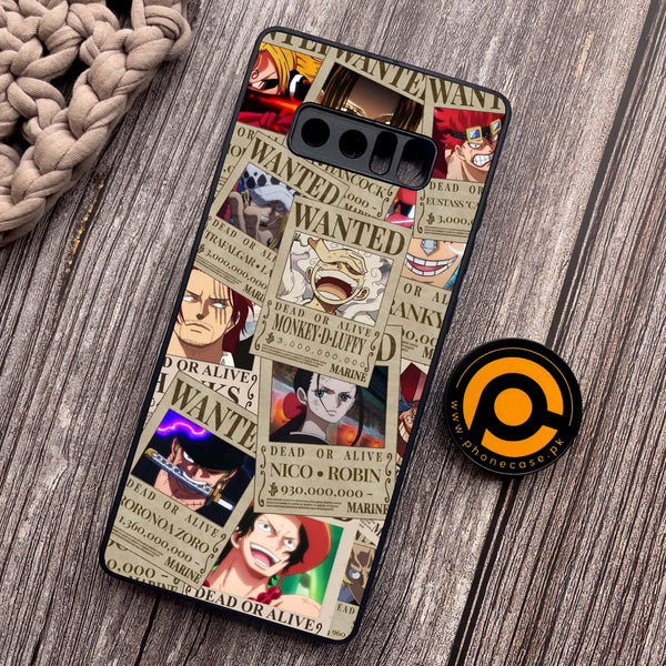 Samsung Galaxy Note 8 - Wanted Anime - Premium Metal Printed soft Bumper shock Proof Case