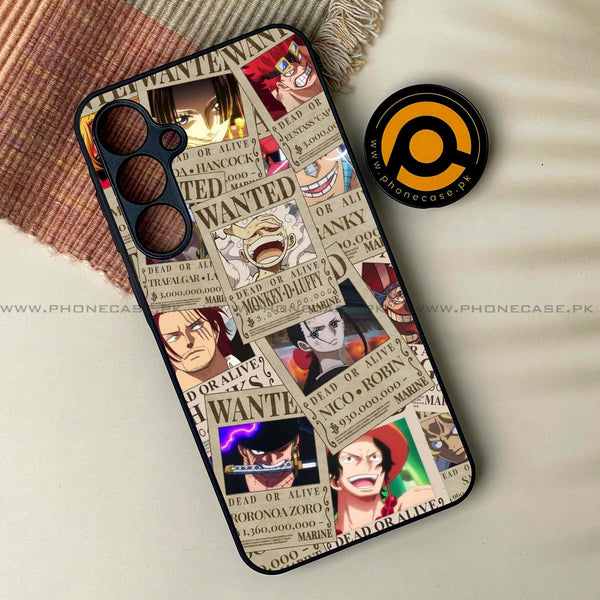 Samsung Galaxy A25 - Wanted Anime - Premium Printed Glass soft Bumper Shock Proof Case