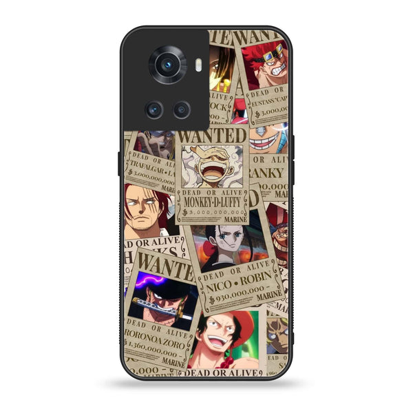ONEPLUS ACE 5G - Wanted Anime -  Premium Metal Printed soft Bumper Shock Proof Case