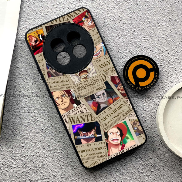 Realme 13 Pro Plus - Wanted Anime - Premium Printed Metal soft Bumper shock Proof Case