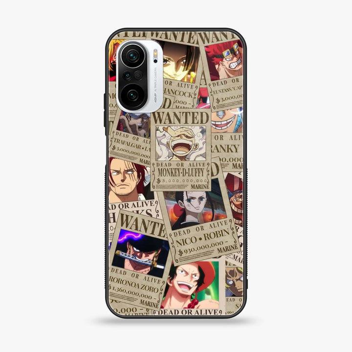 Xiaomi Poco F3 - Wanted Anime -  Premium Printed Metal soft Bumper shock Proof Case CS-39377