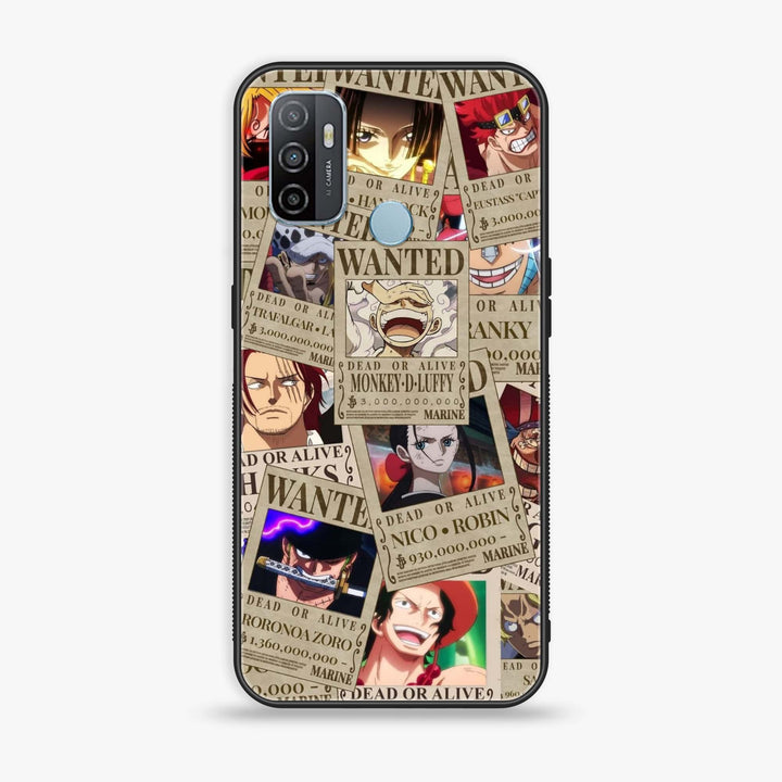 Oppo A53 - Wanted Anime -  Premium Printed Metal soft Bumper shock Proof Case