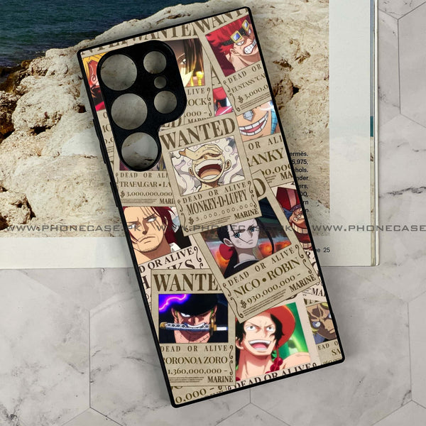 Samsung Galaxy S22 Ultra - Wanted Anime - Premium Metal Printed soft Bumper shock Proof Case