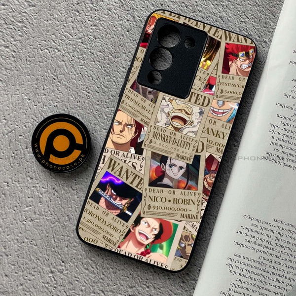 Infinix Note 12 G96 - Wanted Anime - Premium Printed Glass soft Bumper Shock Proof Case