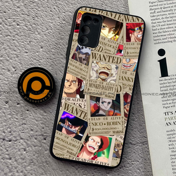 Samsung Galaxy A03s -  Wanted Anime - Premium Printed Metal soft Bumper shock Proof Case
