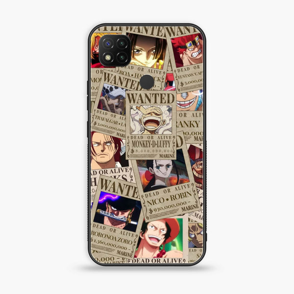 Xiaomi Redmi 9C - Wanted Anime -  Premium Printed Metal soft Bumper shock Proof Case