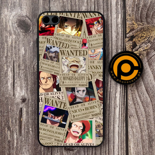 iPhone 7 Plus - Wanted Anime - Premium Metal Printed soft Bumper shock Proof Case