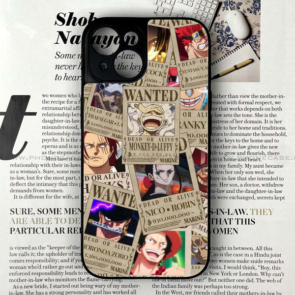 iPhone 13 Mini - Wanted Anime - Premium Metal Printed soft Bumper shock Proof Case