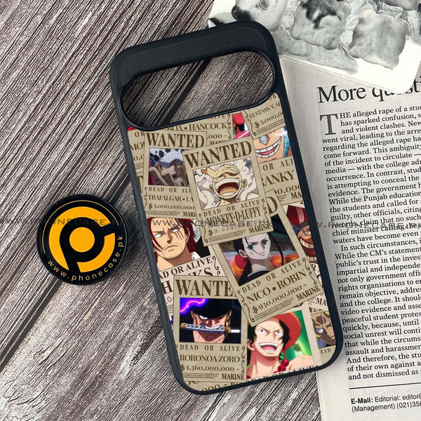 Google Pixel 9 - Wanted Anime - Premium Metal Printed soft Bumper Shock Proof Case CS-44503
