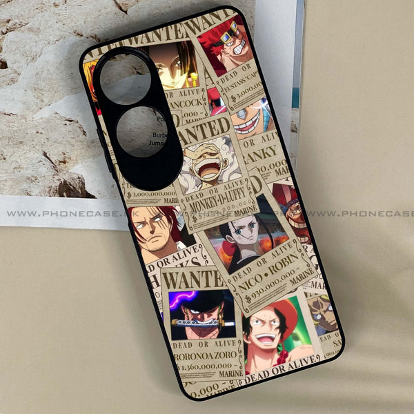 Oppo A60 - Wanted Anime -  Premium Printed Metal soft Bumper shock Proof Case