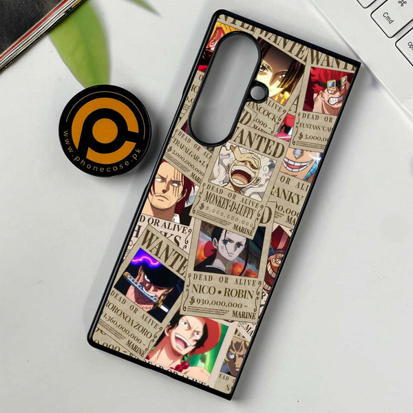Samsung Galaxy Z Fold 7 - Wanted Anime -  Premium Metal Printed soft Bumper shock Proof Case