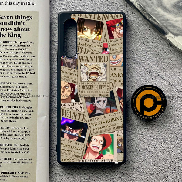 LG G9 - Wanted Anime - Premium Printed Metal soft Bumper shock Proof Case