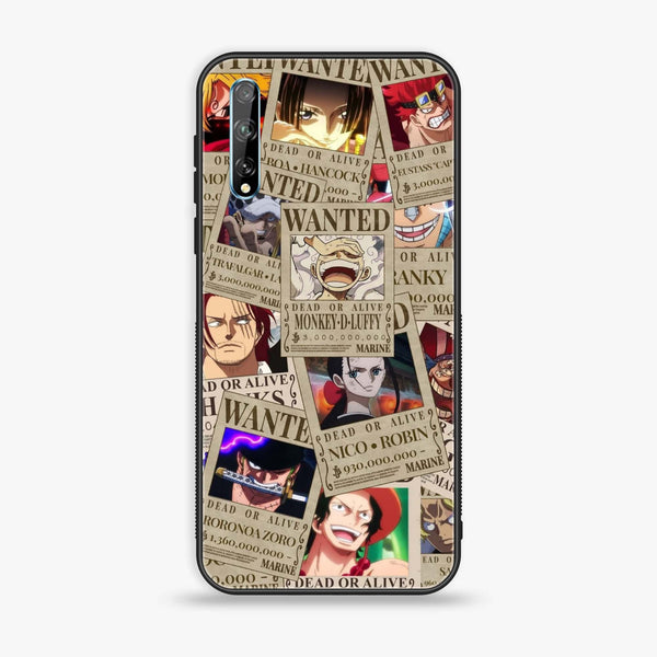 Huawei Y8p - Wanted Anime - Premium Printed Glass soft Bumper Shock Proof Case