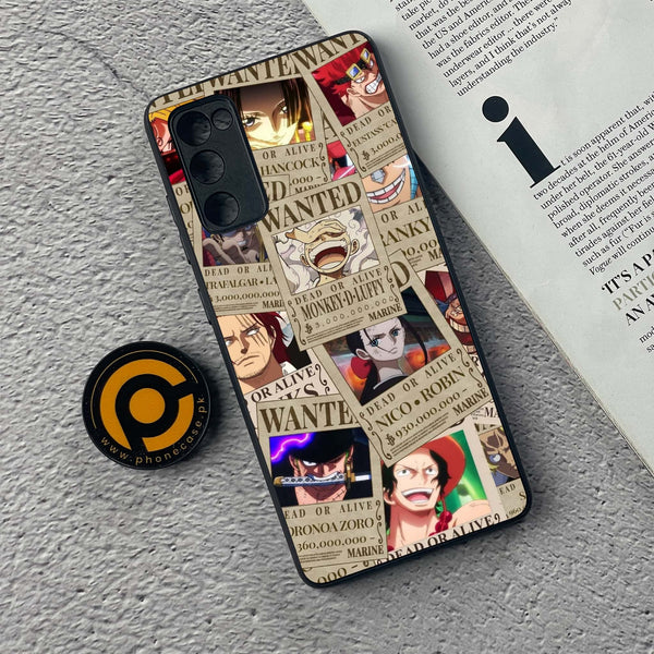 Samsung Galaxy S20 FE - Wanted Anime - Premium Metal Printed soft Bumper shock Proof Case