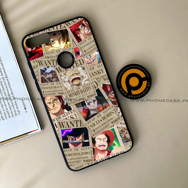 HUAWEI Y7 PRIME (2018) - Wanted Anime - Premium Printed Glass soft Bumper Shock Proof Case