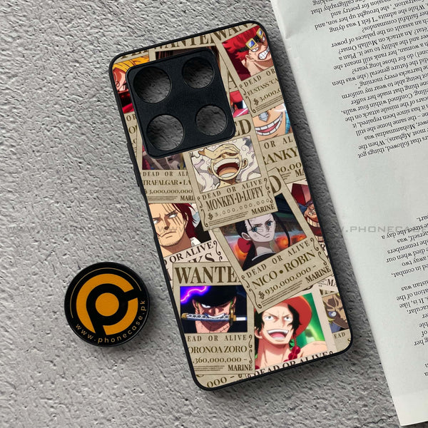 Infinix Note 30 Pro - Wanted Anime - Premium Metal Printed soft Bumper shock Proof Case