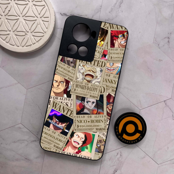 OnePlus 10R -  Wanted Anime  - Premium Metal Printed soft Bumper shock Proof Case