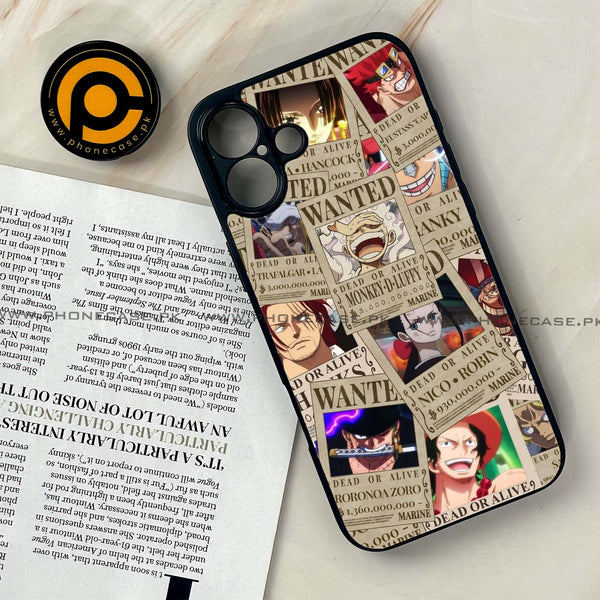 iPhone 16 Plus - Wanted Anime - Premium Printed Glass soft Bumper shock Proof Case