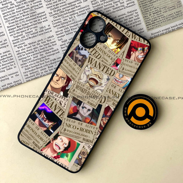 Samsung Galaxy A06 - Wanted Anime - Premium Metal Printed soft Bumper shock Proof Case CS-33085