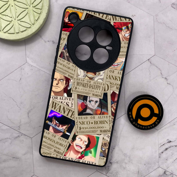 Infinix Zero 40 5G - Wanted Anime - Premium Metal Printed soft Bumper shock Proof Case