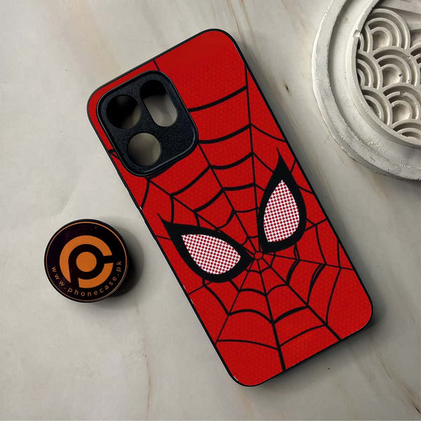 Oppo Reno 14F - Web of Heroism - Premium Metal Printed Soft Bumper Shockproof Case
