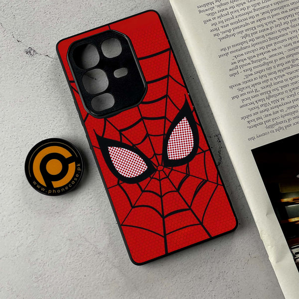 Infinix Note 50 - Web of Heroism - Premium Metal Printed Soft Bumper Shockproof Case