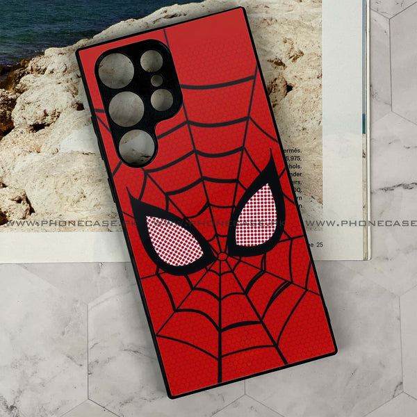 Samsung Galaxy S23 Ultra - Web of Heroism - Premium Metal Printed soft Bumper shock Proof Case