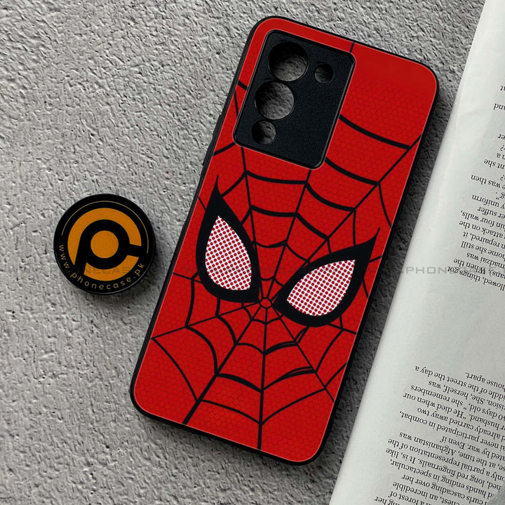 Infinix Note 12 G96 - Web of Heroism - Premium Printed Glass soft Bumper Shock Proof Case CS-38677