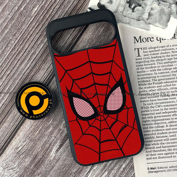 Google Pixel 9 - Web of Heroism - Premium Printed Glass soft Bumper shock Proof Case