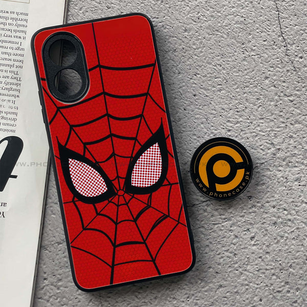 Oppo A18 4G - Web of Heroism -  Premium Printed Metal soft Bumper shock Proof Case