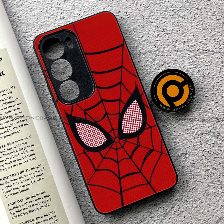 Vivo Y19s - Web of Heroism - Premium Printed Glass soft Bumper shock Proof Case
