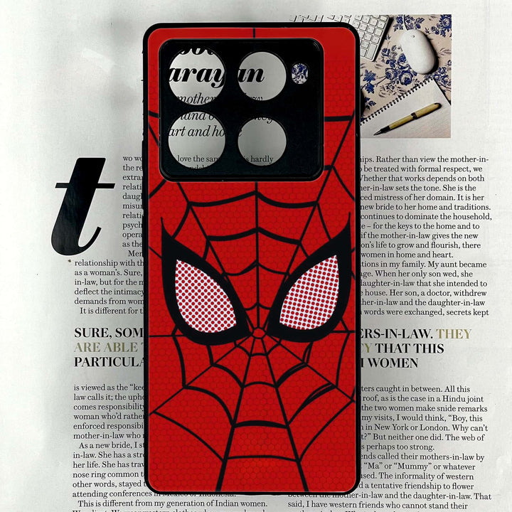 Infinix Note 40 Pro Plus - Web of Heroism - Premium Metal Printed soft Bumper shock Proof Case
