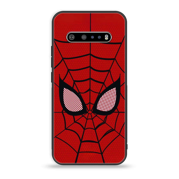 LG V60 - Web of Heroism - Premium Printed Glass soft Bumper Shock Proof Case