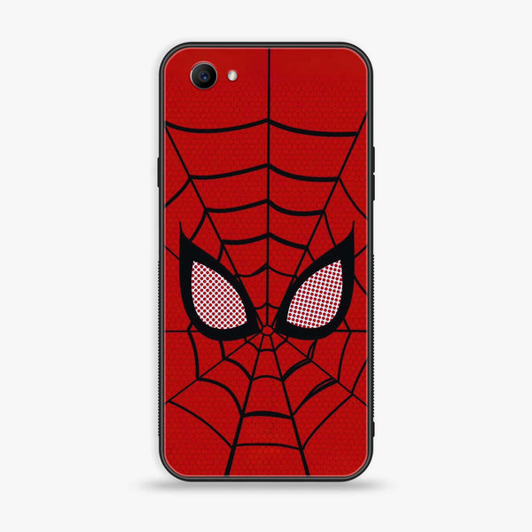 Oppo F7 Youth - Web of Heroism - Premium Printed Glass soft Bumper shock Proof Case