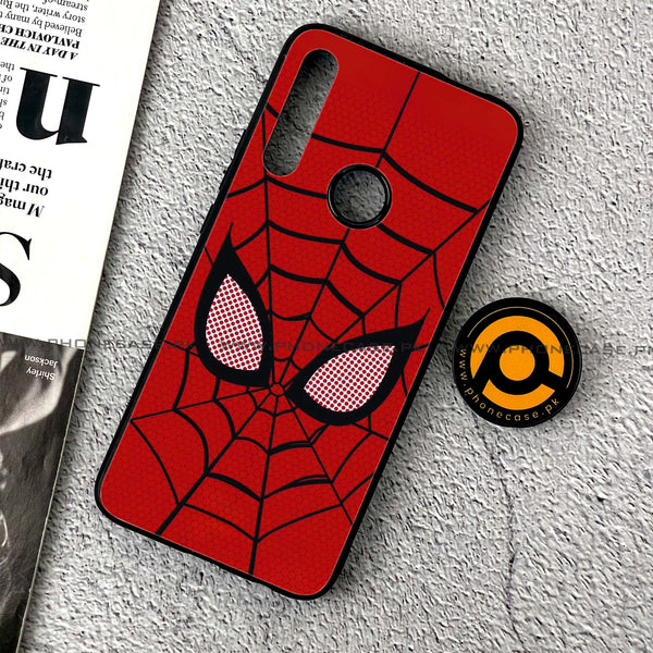 Huawei Y9 Prime (2019) - Web of Heroism - Premium Printed Glass soft Bumper Shock Proof Case