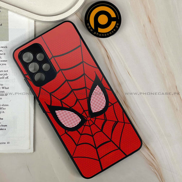 Samsung Galaxy A32 - Web of Heroism - Premium Printed Glass soft Bumper shock Proof Case CS-46009