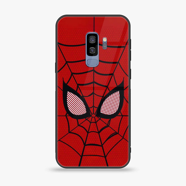 Samsung Galaxy S9 Plus - Web of Heroism - Premium Printed Glass soft Bumper Shock Proof Case